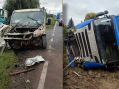 Centymetry od tragedii na DK15 – kierowca nie miał prawa jazdy