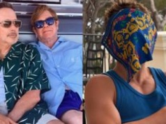 Rzadki widok: Elton John pokazał wakacyjne fotki z mężem i NASTOLETNIMI SYNAMI