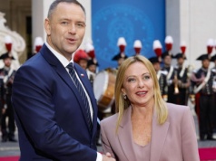 Nawrocki spotkał się z Meloni. 