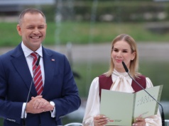 Karol Nawrocki rozbawił publiczność. 
