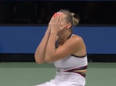 Emocje puściły. Tak zareagowała Aryna Sabalenka po ostatniej piłce [WIDEO]