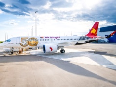Air Niugini pokazały pierwszego A220 w specjalnych barwach (zdjęcia)