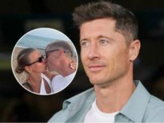 Robert Lewandowski wstawił urocze zdjęcie z okazji urodzin żony. Zasypał Annę buziakami