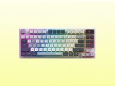 Klawiatura mechaniczna MSI Forge GK600 TKL SKY taniej w sklepie Media Expert