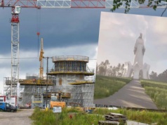 Konotopie: budowa Mega Maryi, pomnika większego niż Jezus Świebodziński, ze wsparciem miliardera, Romana Karkosika