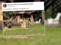 Mieszkańcy zdębieli, gdy zobaczyli go przed domem. 