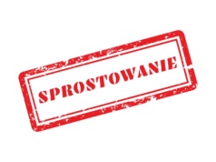 Sprostowanie