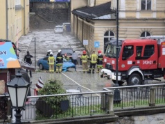 Burze z gradem na Sądecczyźnie. Strażacy interweniowali [ZDJĘCIA]