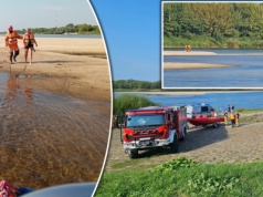40-latka na Wiśle w Grudziądzu. Jej zachowanie zszokowało strażaków