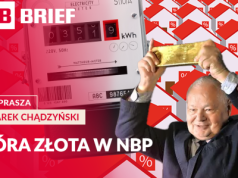 Złoto w NBP, sąd na WIBOR-em i spór o obronę przed dronami z Rosji. PB BRIEF