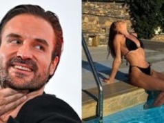 Joanna Opozda smaży się w bikini, a Piotr Stramowski komplementuje: 