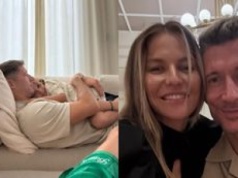 Anna Lewandowska rozprawia o przytulaniu, publikując rodzinne zdjęcia z dziećmi: 