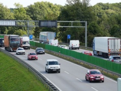 Już działa! W samo południe uruchomiono nowy odcinkowy pomiar prędkości na autostradzie A4