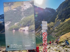 Turyści dalej za nic mają sobie zakazy. Pokazał nagranie z Tatr. 