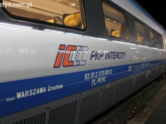 Konsternacja na stacji Iława Główna. Pojechali 
