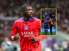 Dembele wsparł piłkarza Barcelony. 