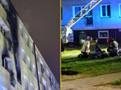 Pożar bloku w Koszalinie. Co z rannymi?