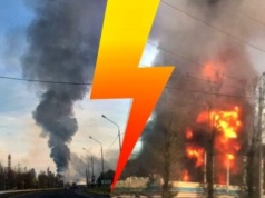 Płonie największa rafineria na północy Rosji! Na południu paraliż rurociągu (WIDEO)