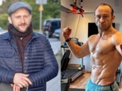 Lżejszy o 15 kg Borys Szyc chwali się METAMORFOZĄ. 