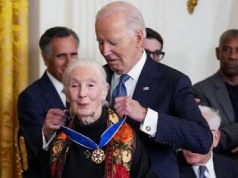 Trzech byłych prezydentów USA, gwiazdy i aktywiści żegnają Jane Goodall. 