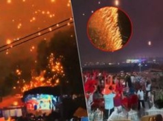 Awaria podczas pokazu dronów w Chinach. Wybuchła panika