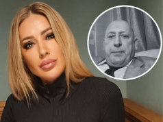 Sylwia Peretti pożegnała Jacka Wójcika: 