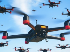 Chiny pokazały technologię roju dronów. Chcą jej armie całego świata