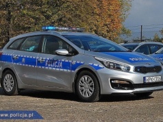 Dziki Ukrainiec pogryzł policyjny radiowóz