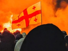 Gruzini znów na ulicach. Policja użyła armatek wodnych