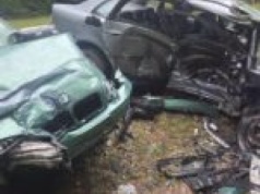 Tragiczny wypadek koło Międzyrzecza. Osobówki kompletnie rozbite (ZDJĘCIA)