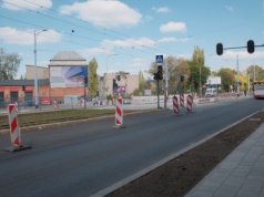 Skrzyżowanie Pabianickiej z Bednarską i Wólczańską już przejezdne. Wracają autobusy