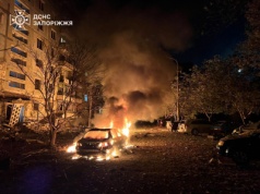 Ponad 500 dronów i 50 pocisków nad Ukrainą