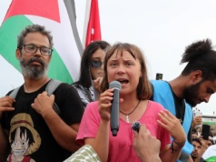 Cela z pluskwami, mało jedzenia. Greta Thunberg skarży się na Izrael