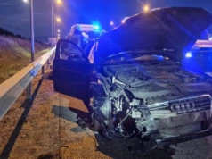 Wypadek na drodze ekspresowej S3. Dwie osoby ranne