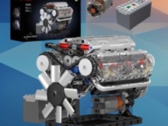 Klocki Mould King taniej z okazji Allegro Days. Silnik spalinowy V8 za 66,29 zł