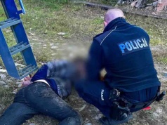 Wschowa. Pijany uciekał policji na skuterze, nawet na stojąco. Ma dożywotni zakaz prowadzenia (FILM)