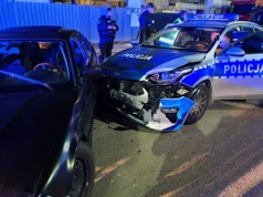Bez przebaczenia w Mielcu. Policja staranowała młodego w BMW