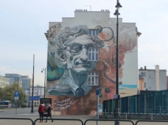 Bydgoski mural mogła stworzyć sztuczna inteligencja. Wywołuje to poważną dyskusję o etyce