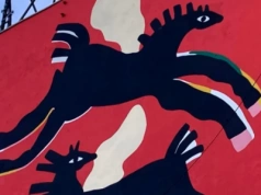 Nowy mural z okazji 160-lecia Katowic. Jego autorka poszukiwała kontrastu dla szarości ulicy