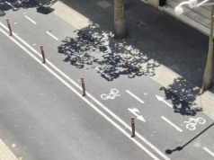 Santa Cruz rozbiórka ścieżki rowerowej po wyroku sądu
