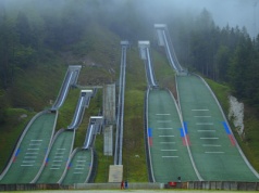 Planica i malownicza dolina w Alpach Julijskich