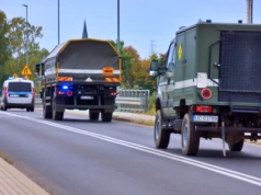 Bomba lotnicza znaleziona w lesie