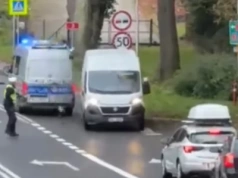 Szaleńczy pościg na Dolnym Śląsku. Kierowca ominął kolczatkę, padły strzały