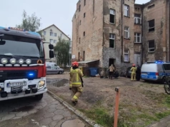 Eksplozja butli z gazem na ulicy Dworcowej