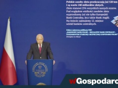 Złoto Glapińskiego. Jest 520 ton i będzie dużo więcej!