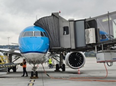 KLM Cityhopper wykonał lot pokazowy z Amsterdamu do Krakowa