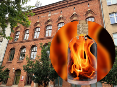 Alarm przeciwpożarowy w SP 4. W innych szkołach mogłoby się skończyć gorzej.