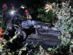 Pijana kobieta dachowała prowadząc audi w Janowicach Dużych