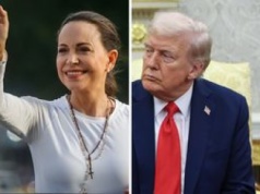 Laureatka Nobla dedykuje nagrodę Trumpowi. 