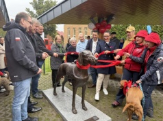 W Wołczkowie odsłonięto pomnik psa ratownika